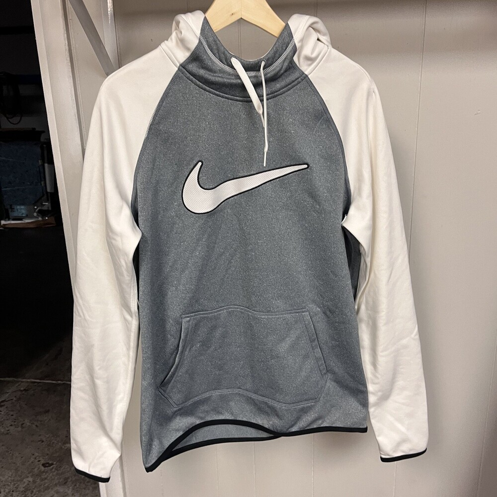 Nike Therma-Fit Womens Swoosh Pockets Sweatshirt Hoodie Size Medium